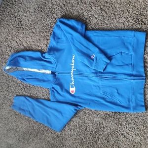 Kids Champion Zip up Hoodie